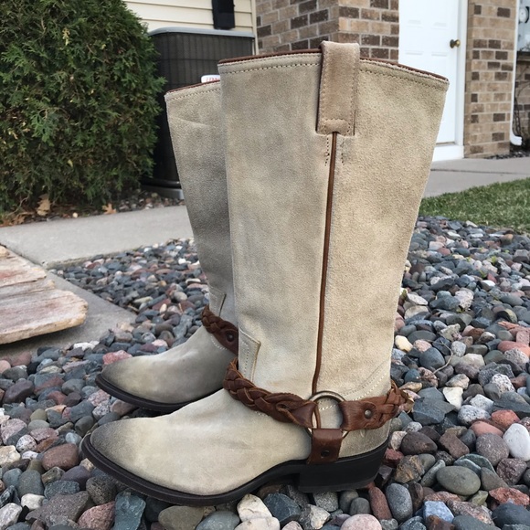 🌺 Frye Billy Braided Harness Boots - Picture 12 of 13